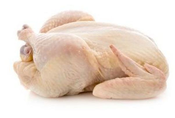 Chicken with skin