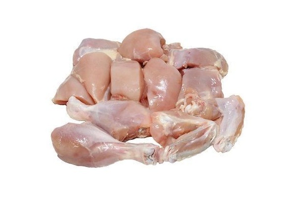 Chicken with leg piece